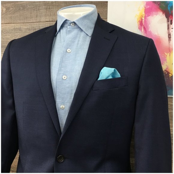 Ralph Lauren Mens Blazer Sport Coat Two Button Casual Jacket Size 42L Wool Suits - Picture 2 of 13